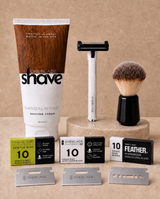 Wet Shave Starter Set - Everything you Need for the Perfect Shave