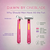 Dawn Single Edge Safety Razor with 10 Blades (for Women)